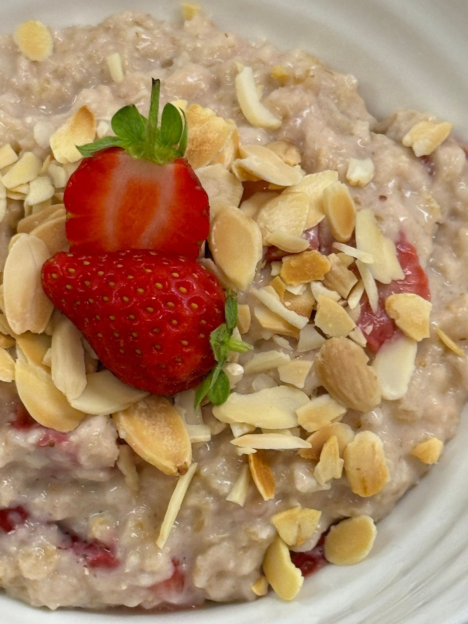 Strawberry & Almond Porridge